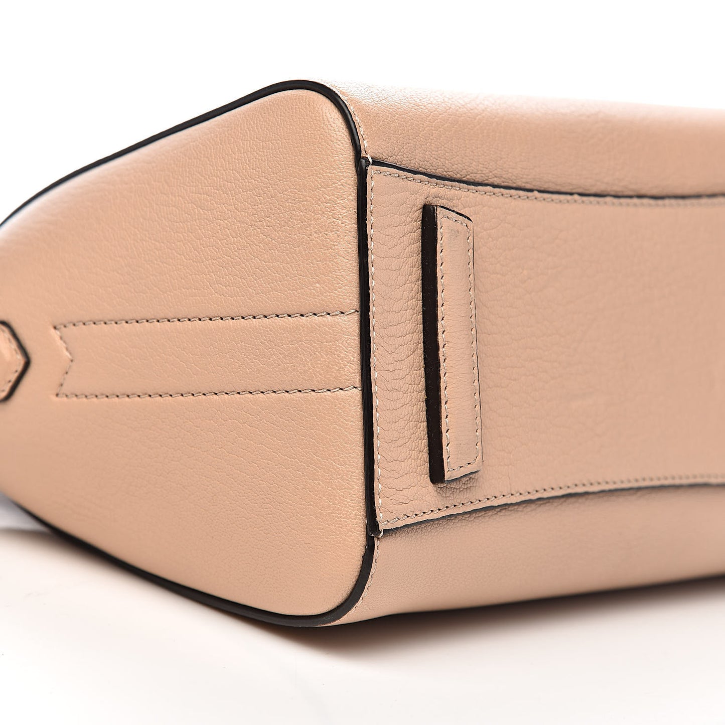 Sugar Goatskin Mini Antigona Powder