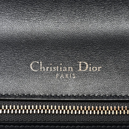 Christian Dior Metallic Patent Micro-Cannage Small Diorama Flap Bag Gold 6 of 12