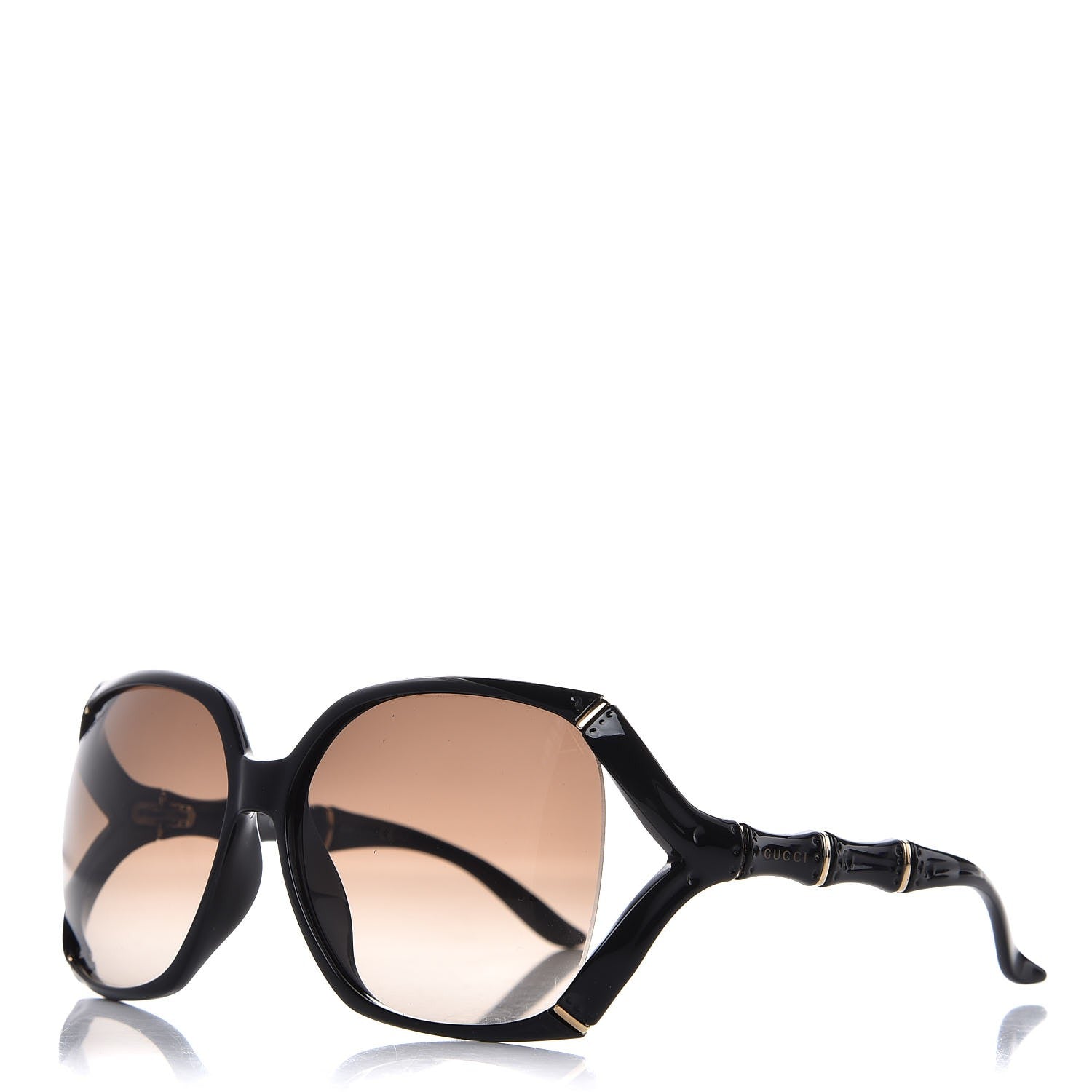 Gucci Bamboo Effect Sunglasses 3508/S Black 1 of 8