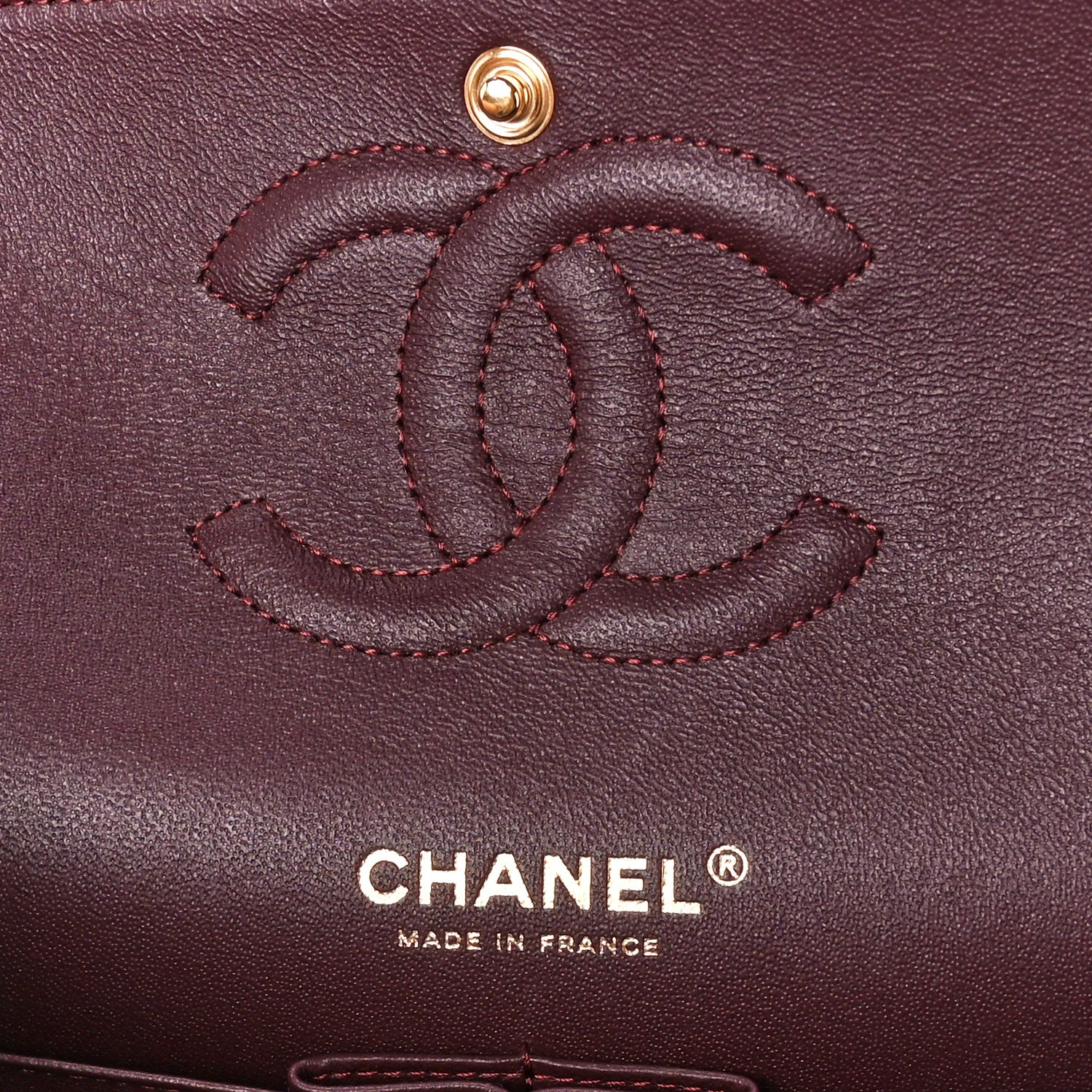Chanel Lambskin Quilted Medium Double Flap Black 6 of 12