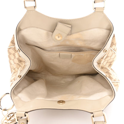 Gucci Monogram Medium Sukey Tote Off White 5 of 14