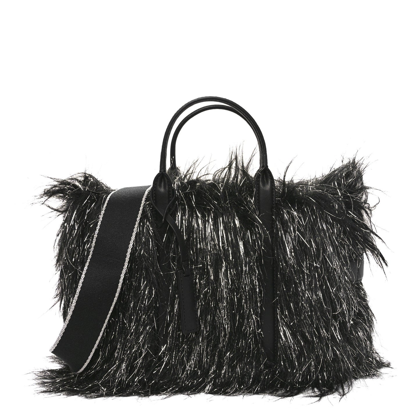 The Creature Small Tote Bag Black Silver