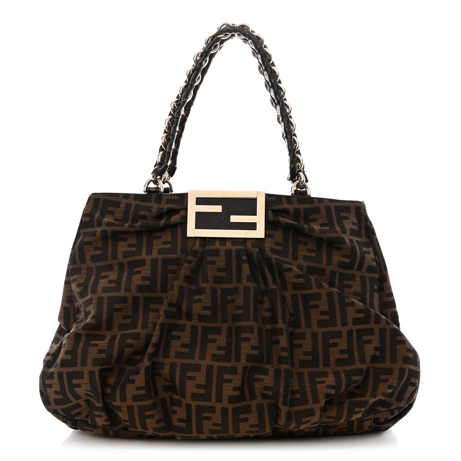 Fendi Zucca Mia Tote Tobacco 1 of 11