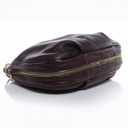 Prada Vitello Daino Hobo Amaranto 4 of 8