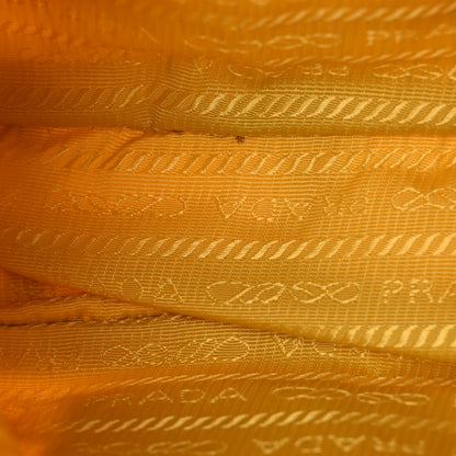 Prada Tessuto Nylon Gaufre Shoulder Bag Giallo 20 of 21