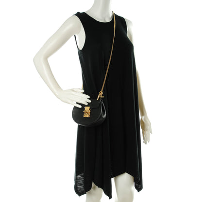 Chloe Grained Lambskin Nano Drew Shoulder Bag Black 2 of 6