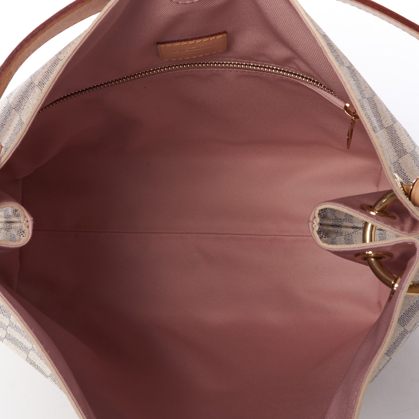 Damier Azur Graceful PM Rose Ballerine