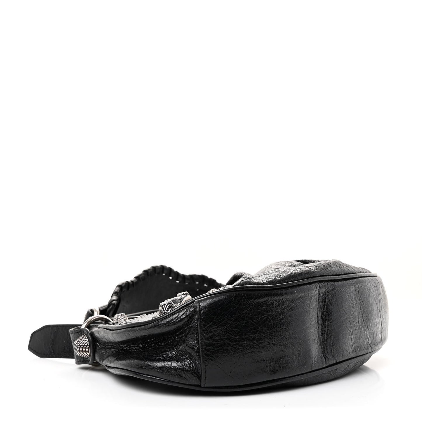 Agneau Arena Le Cagole Shoulder Bag XS Black
