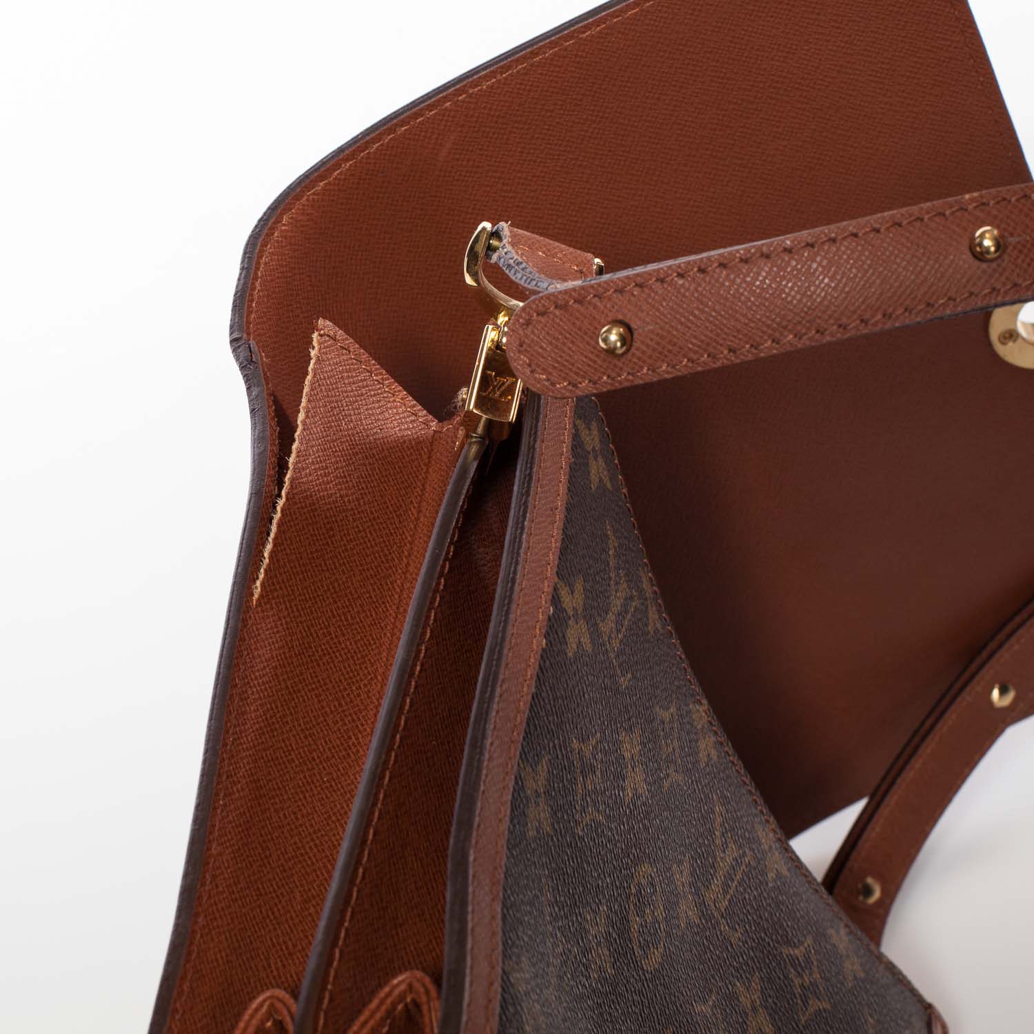 Louis Vuitton Monogram Raspail Shoulder Bag 7 of 9