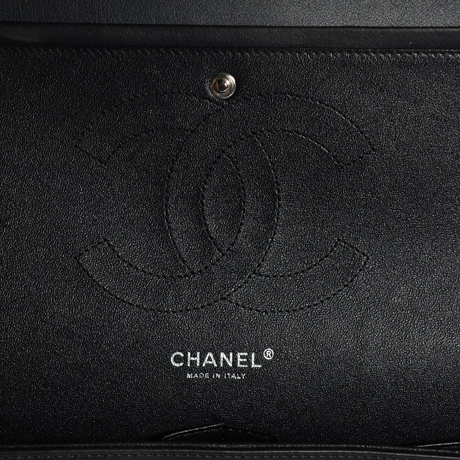Chanel Patent Quilted Jumbo Double Flap Black 7 of 8