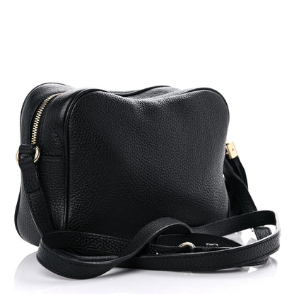 Gucci Pebbled Calfskin Small Soho Disco Bag Black 3 of 15