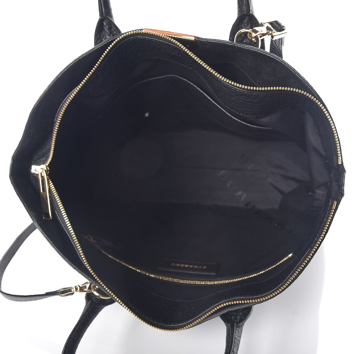 Heritage Grain Check Embossed Medium Dewsbury Tote Black
