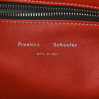 Proenza Schouler Calfskin L Lux Rope Handle Tote Rust 6 of 10
