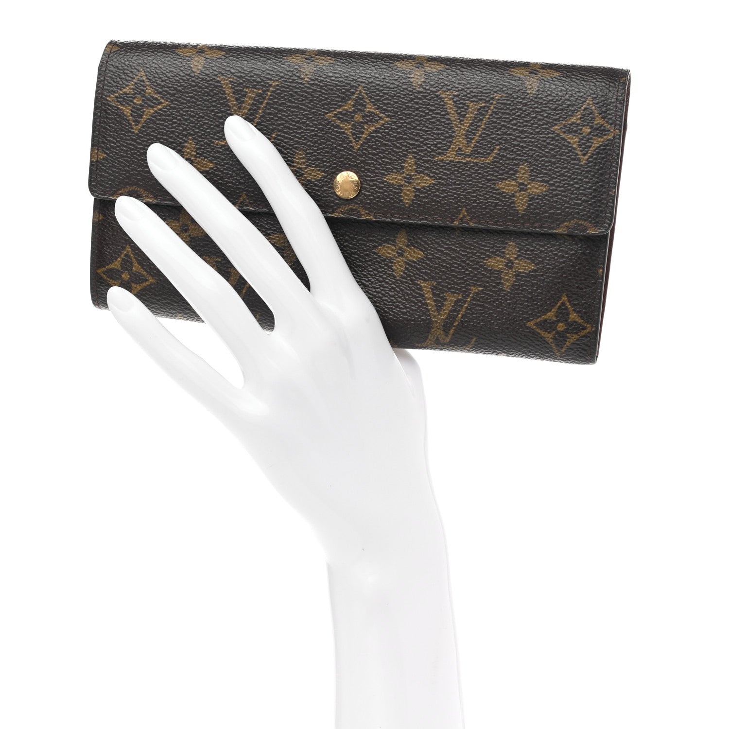 Louis Vuitton Monogram Sarah Wallet 3 of 28