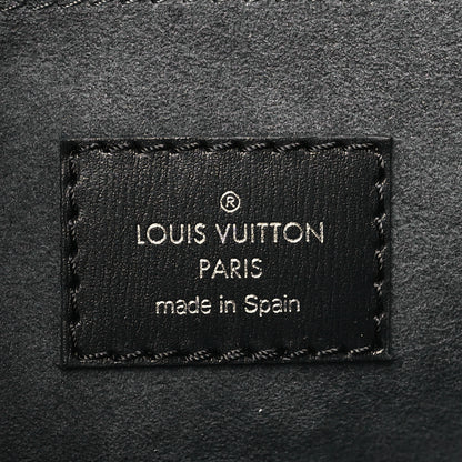 Louis Vuitton Denim Monogram Jacquard Dauphine MM Black 6 of 10
