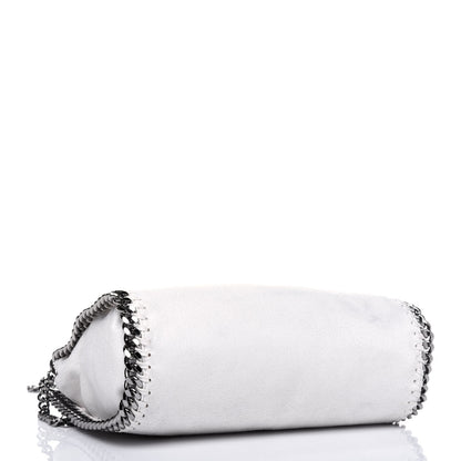 Stella McCartney Shaggy Deer Mini Falabella Fold Over Tote Chalk 5 of 13