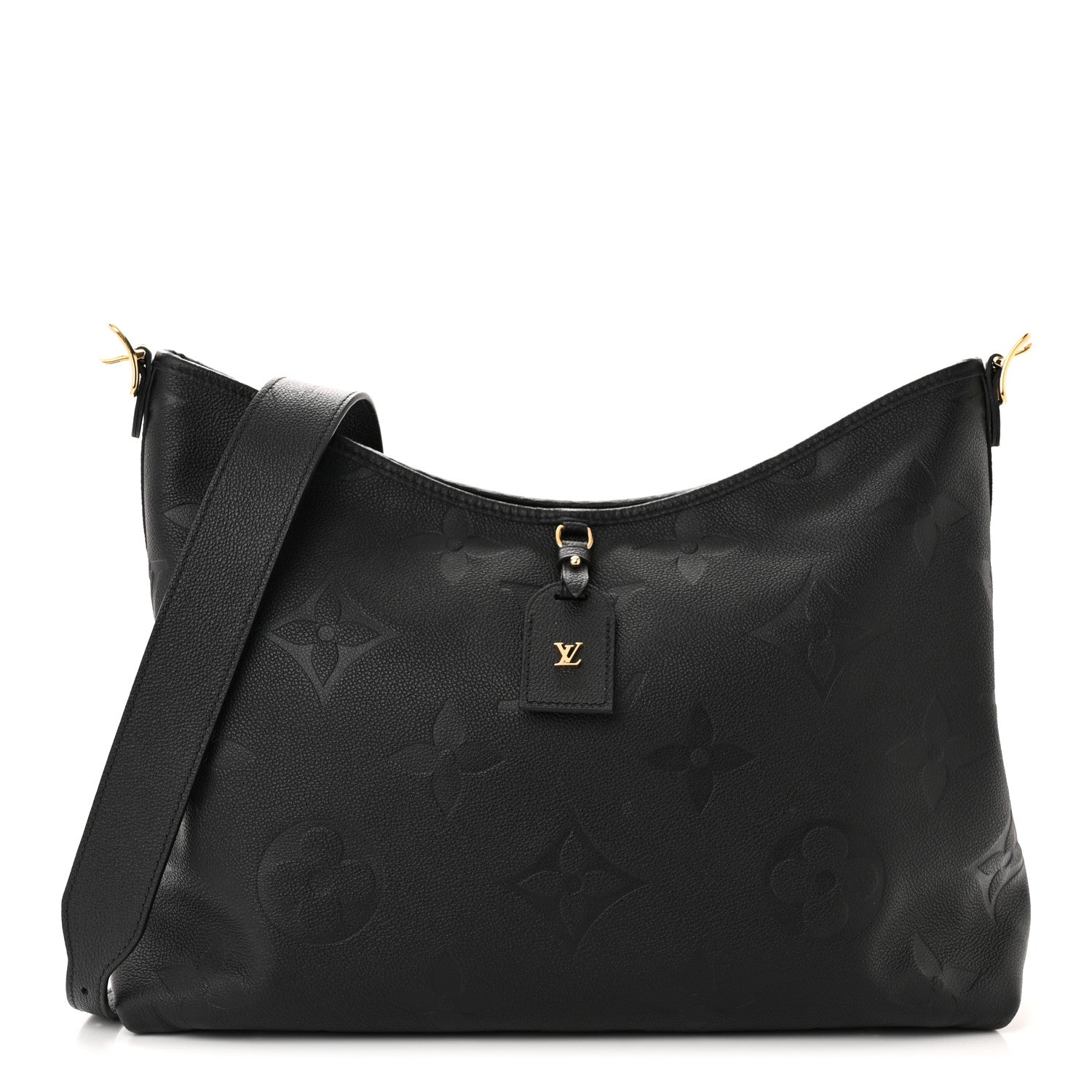 Louis Vuitton Empreinte Monogram Giant CarryAll MM Black 3 of 12