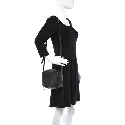 Gucci Guccissima Mini Bree Messenger Bag Black 2 of 7