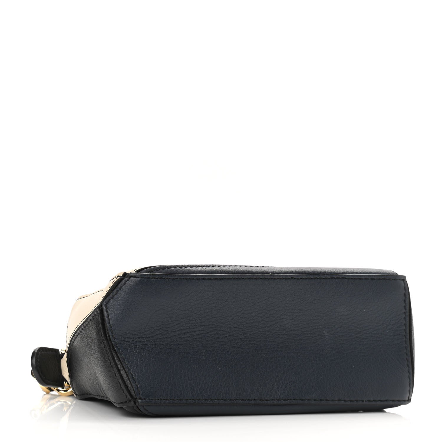Loewe Calfskin Puzzle Bag Black Cream 4 of 11