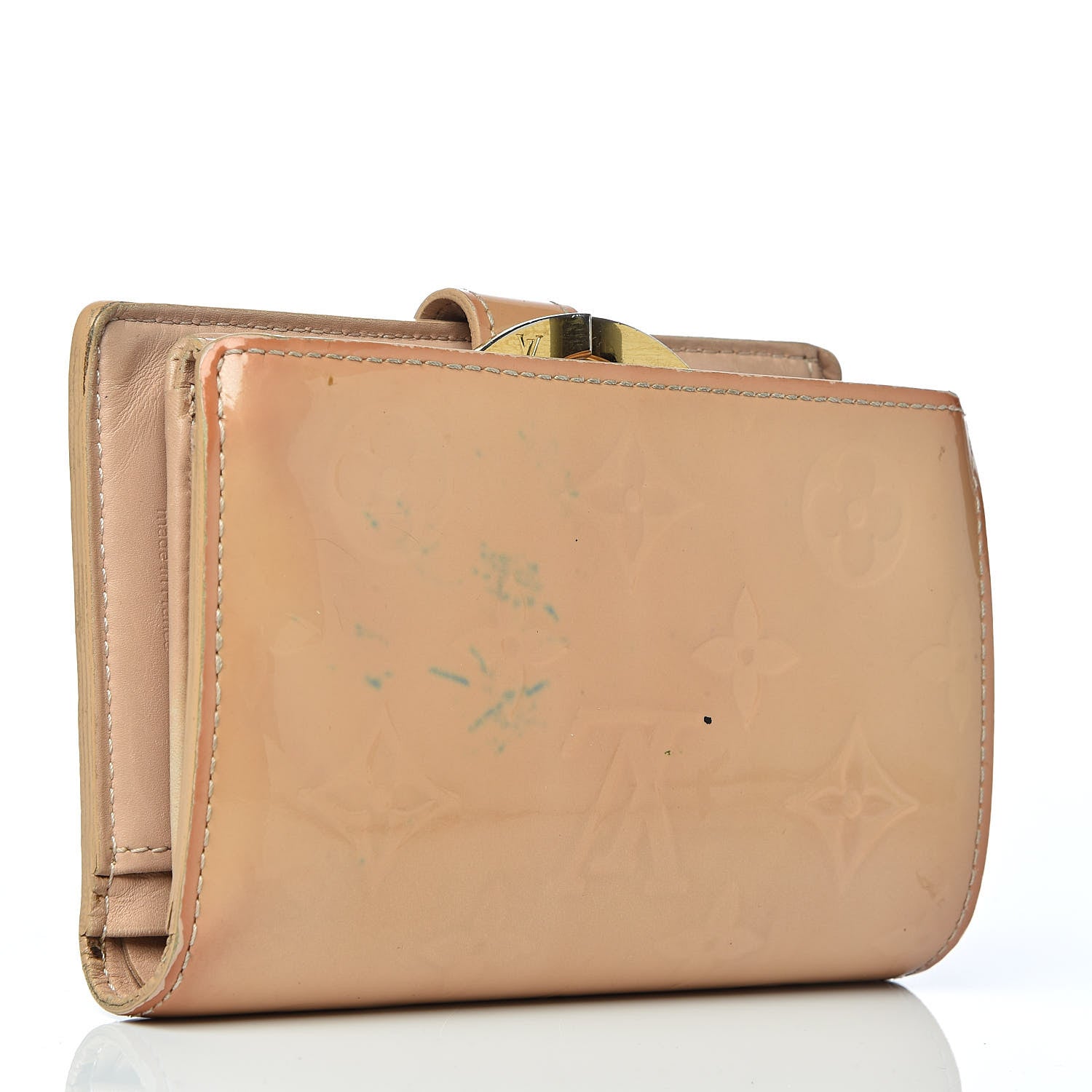 Louis Vuitton Vernis French Purse Wallet Noisette 3 of 20