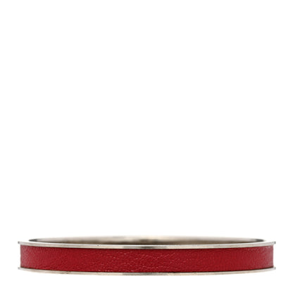 Hermes Chevre de Coromandel Kelly H Cadena Bracelet Rouge 3 of 5