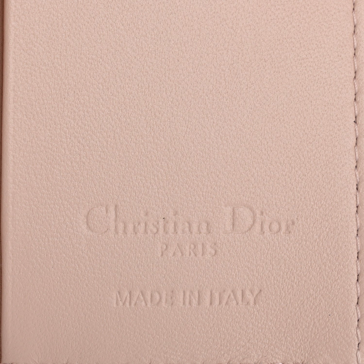 Christian Dior Lambskin Cannage My Dior Glycine Wallet Rose Poudre 6 of 7