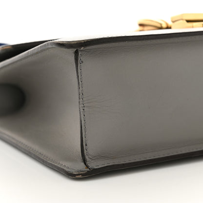Gucci Calfskin Small Sylvie Shoulder Bag Deep Grey 9 of 18