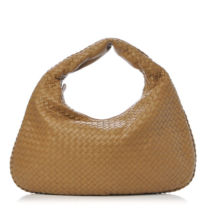 Bottega Veneta Nappa Intrecciato Large Veneta Hobo Camel 1 of 8