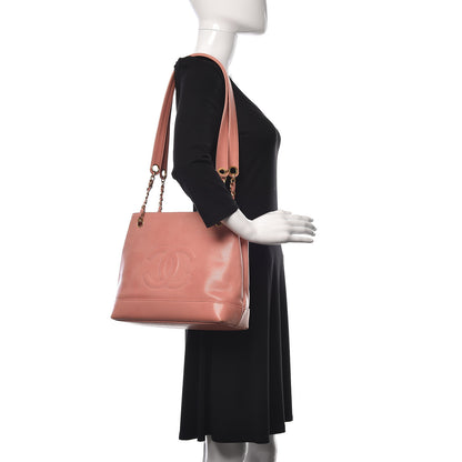 Chanel Caviar CC Shoulder Bag Pink 2 of 21