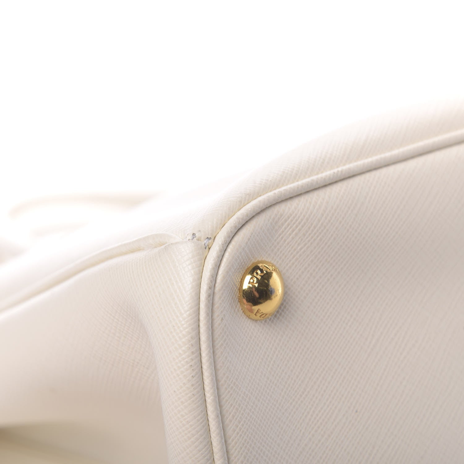 Prada Saffiano Lux Large Tote Talco 12 of 14