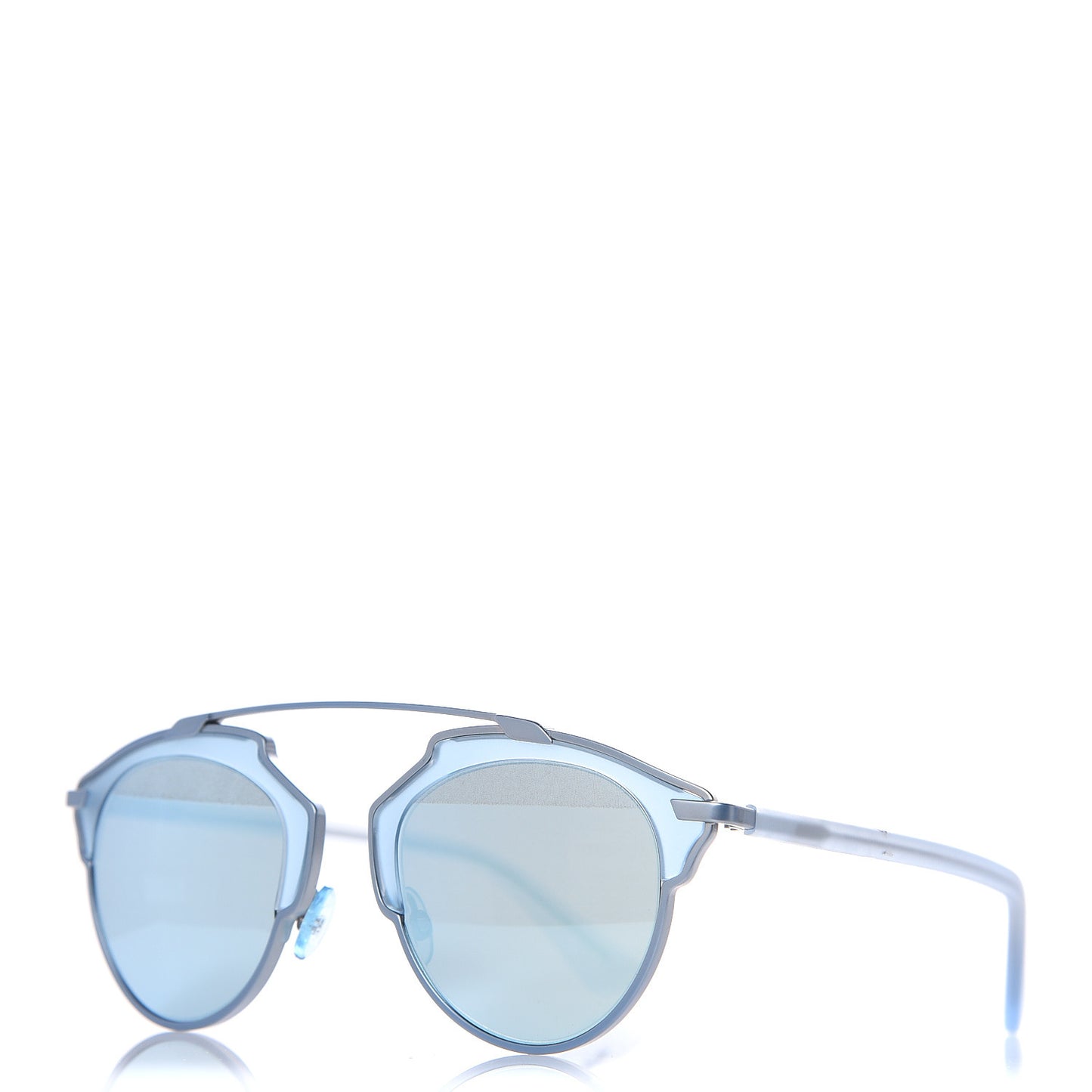 Mirrored So Real Sunglasses Blue