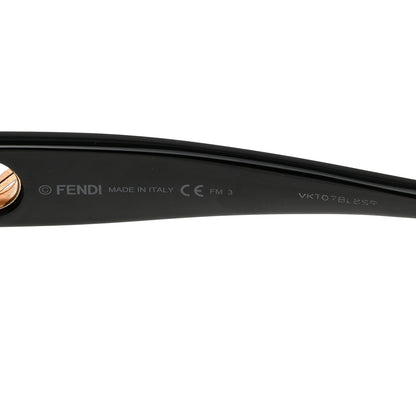 Fendi Acetate F is Fendi Sunglasses FF 0359/G/S Black 6 of 7