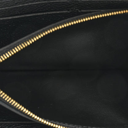 Louis Vuitton Empreinte Monogram Giant Clemence Wallet Black Beige 7 of 17