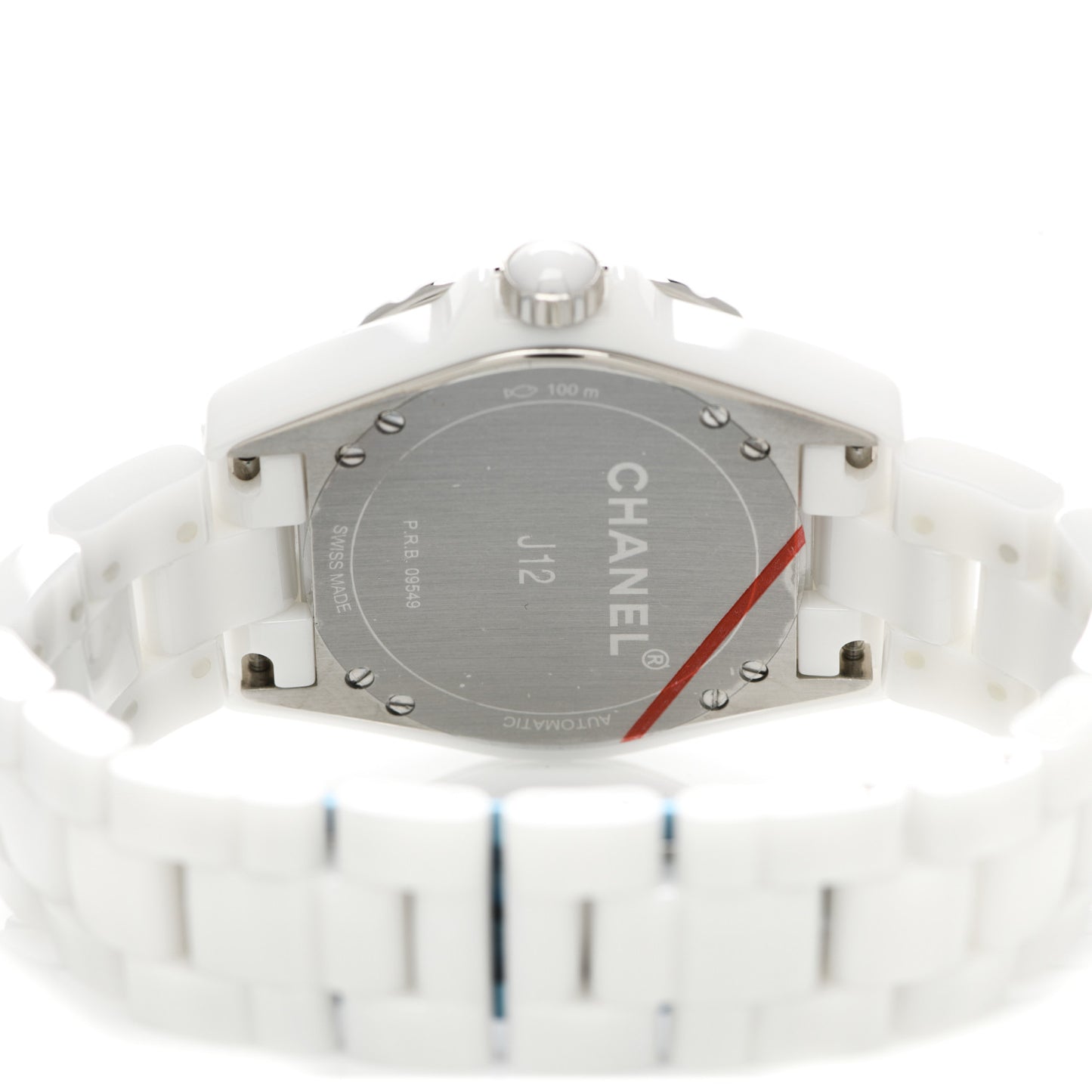 Stainless Steel Ceramic 36mm J12 Automatic Watch White