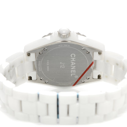 Chanel Stainless Steel Ceramic 36mm J12 Automatic Watch White 4 of 4