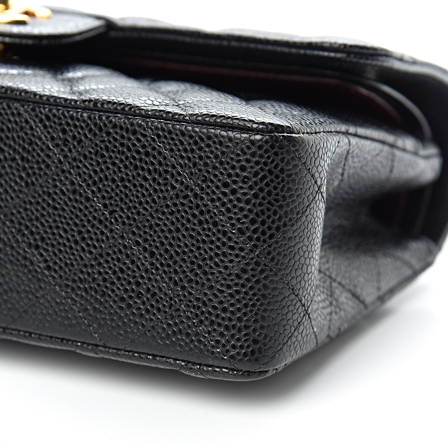 Chanel Caviar Quilted Small Double Flap Black 10 of 11