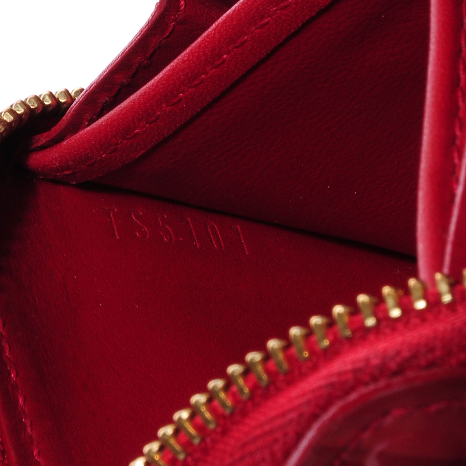Louis Vuitton Vernis Rayures Zippy Coin Purse Pomme D'Amour 8 of 8