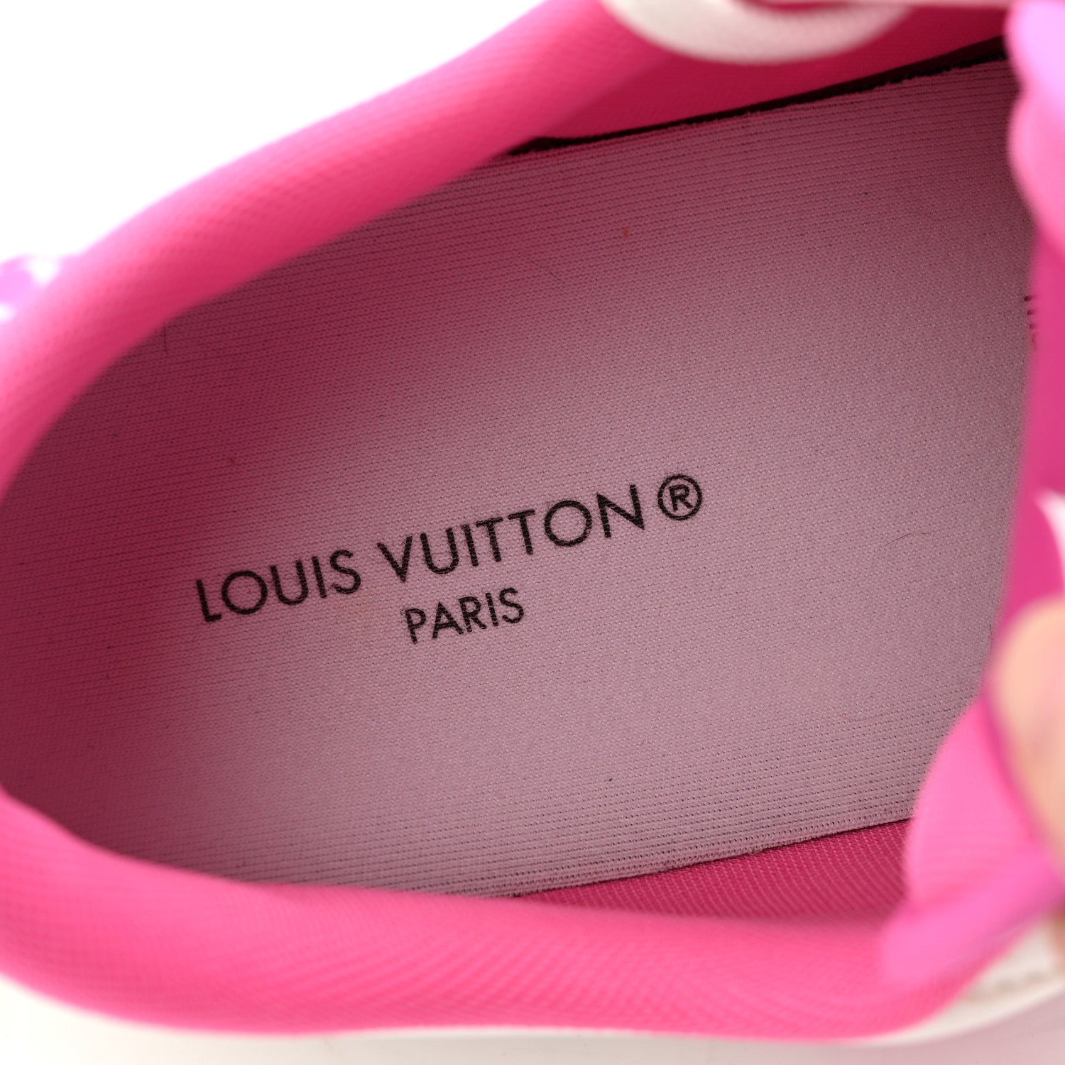 Louis Vuitton Calfskin Charlie Sneaker 41 Magenta 7 of 9