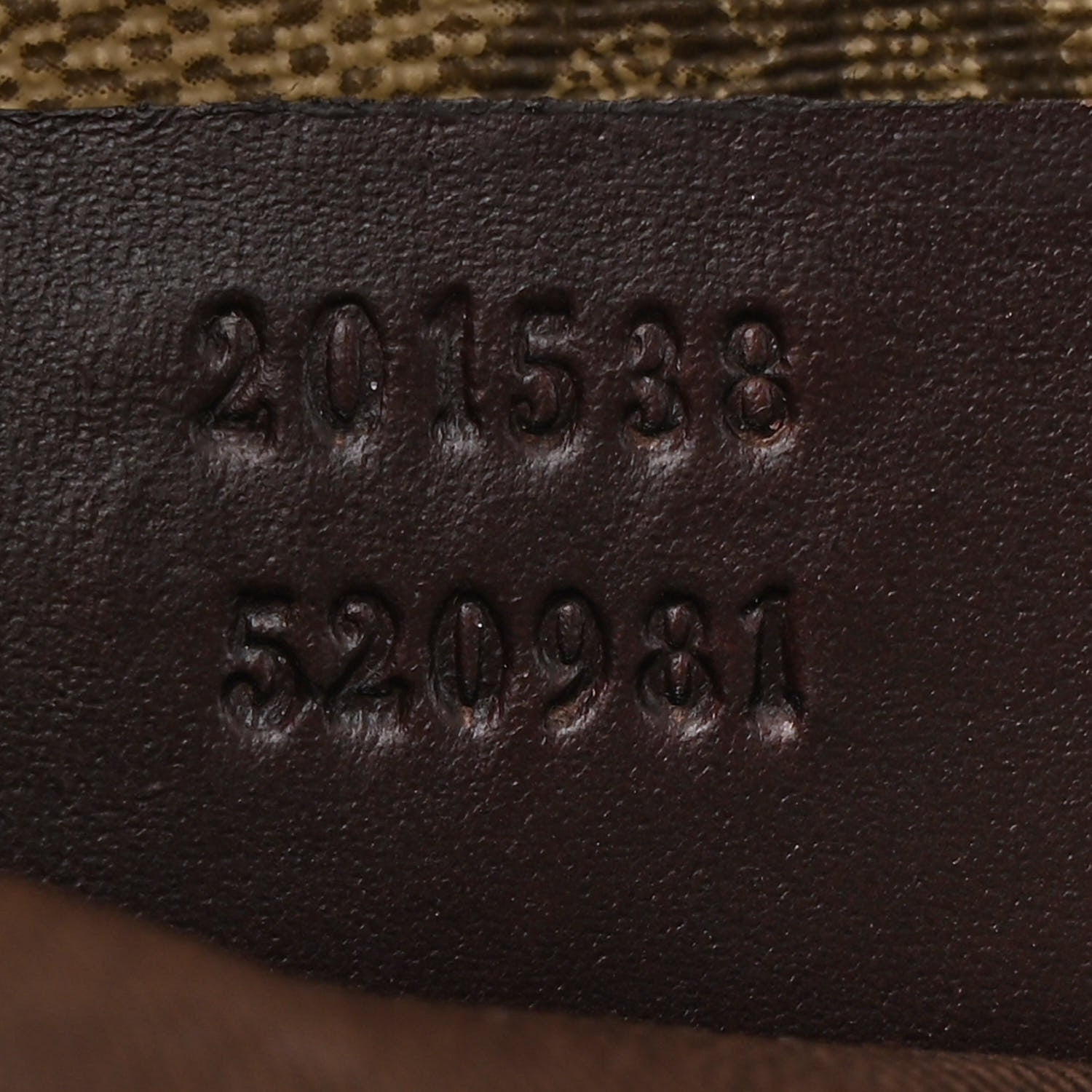 Gucci GG Supreme Monogram Small Flat Messenger Bag Dark Brown 7 of 10