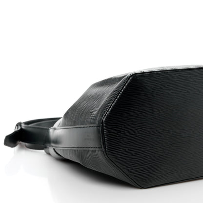 Louis Vuitton Epi Sac D'epaule Black 8 of 14