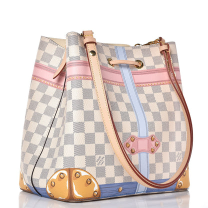 Louis Vuitton Damier Azur Summer Trunks Neonoe 3 of 9