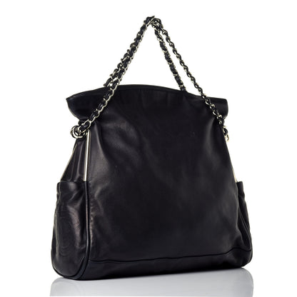Chanel Lambskin Large Ultimate Soft Tote Black 3 of 9