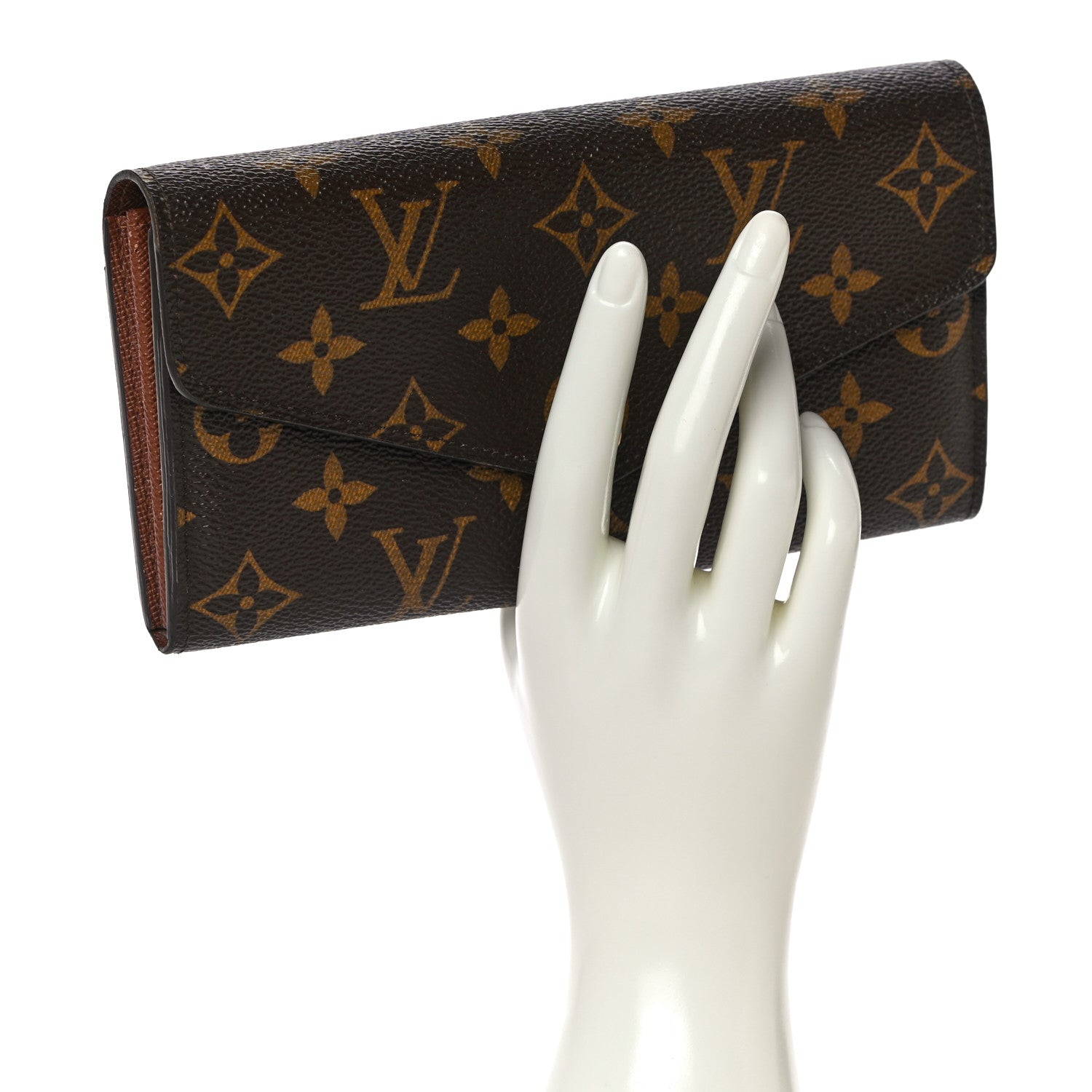 Louis Vuitton Monogram Sarah Wallet NM 2 of 14