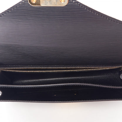 Louis Vuitton Epi Pochette Sellier Dragonne Clutch Black 7 of 8