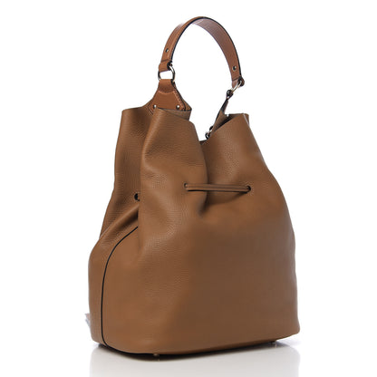 Burberry Grainy Calfskin Large Ashby Hobo Sand 2 of 8