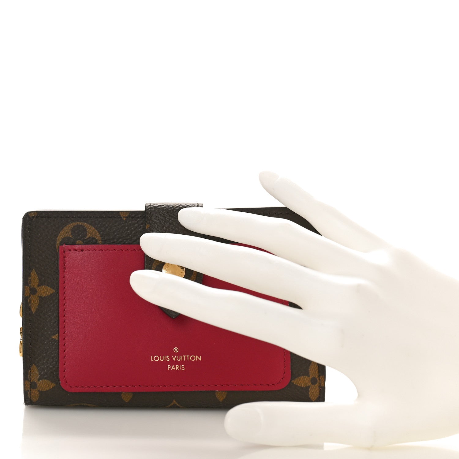 Louis Vuitton Monogram Juliette Wallet Fuschia 2 of 9