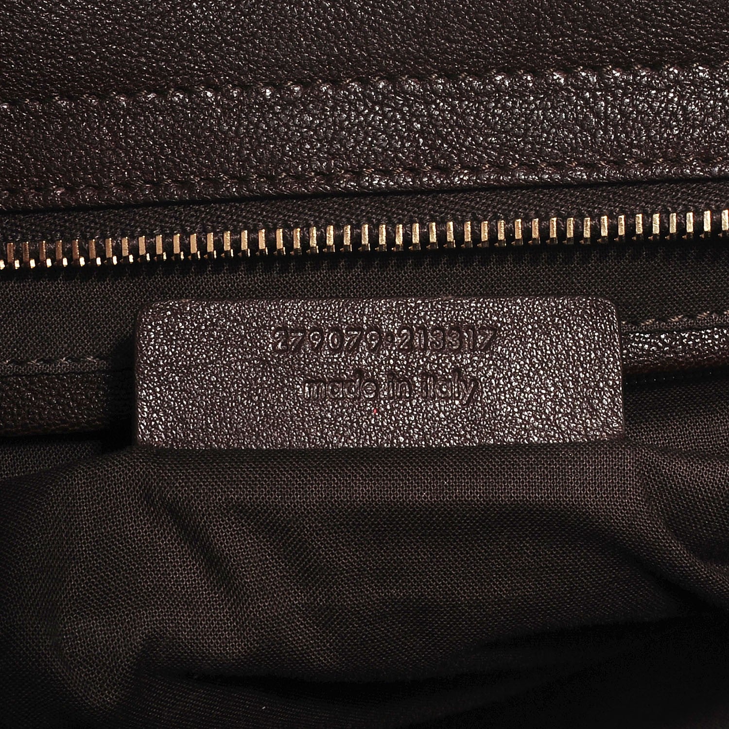 Saint Laurent Sheepskin Medium Cabas ChYc Brown 6 of 7