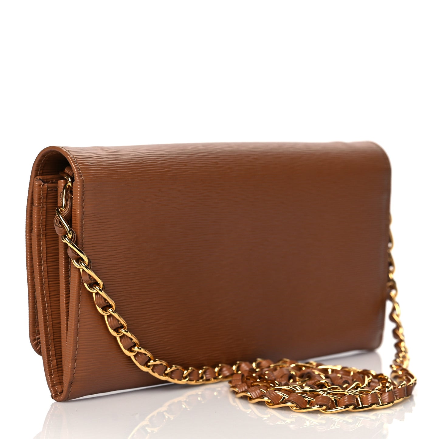 Vitello Move Chain Wallet Caramel