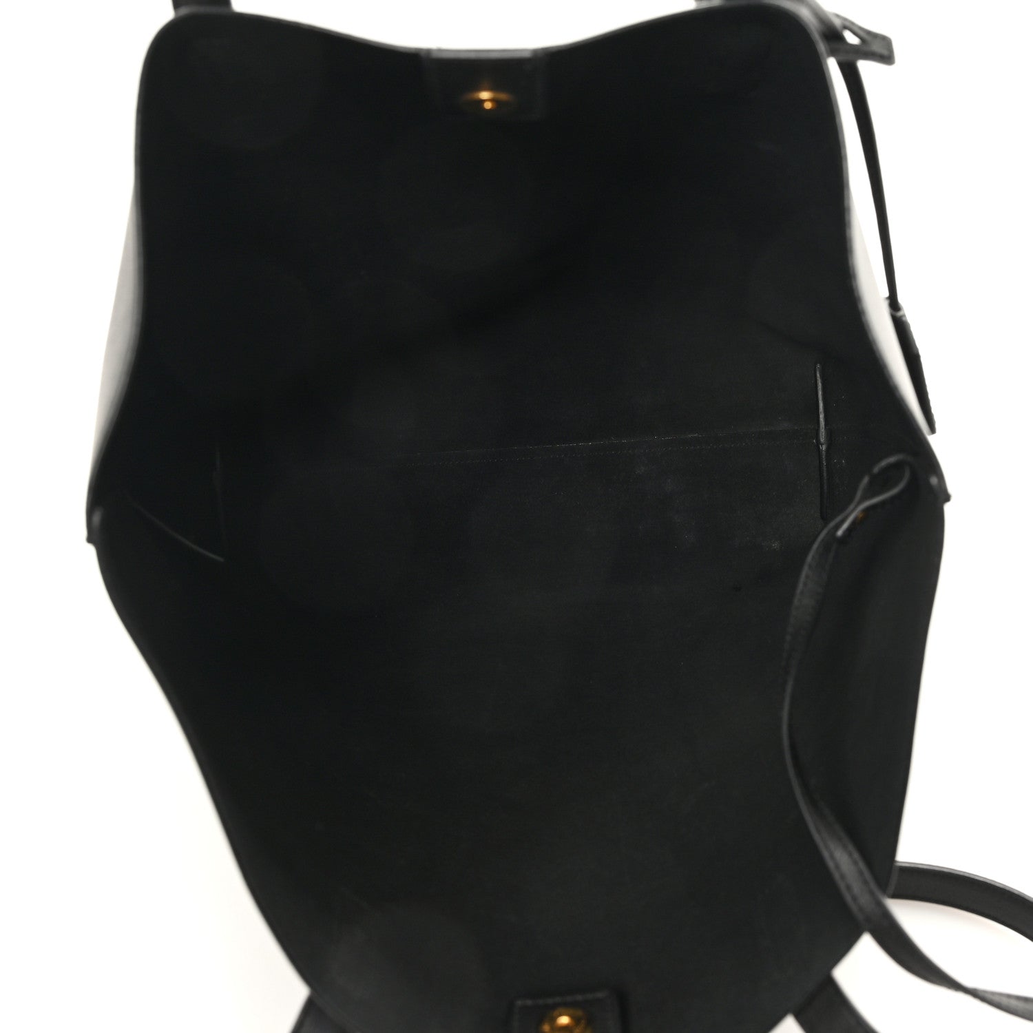 Saint Laurent Calfskin Medium Shopping Tote Black 6 of 14