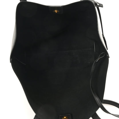 Saint Laurent Calfskin Medium Shopping Tote Black 6 of 14